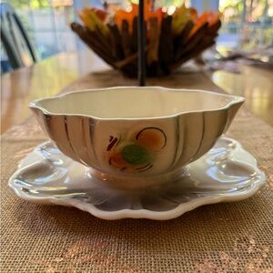 Vintage Turkey Gravy Boat by Lane & Co- Circa 1962